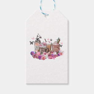 Hearts Coffee latte pink Magic potion Hoodie Shirt Gift Tags