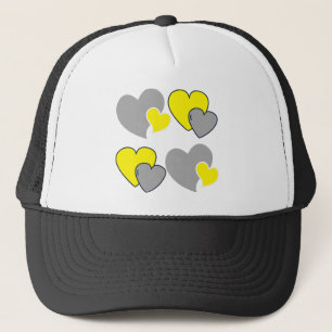 Hearts, colour of the year trucker hat