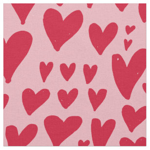 Hearts Core Fabric