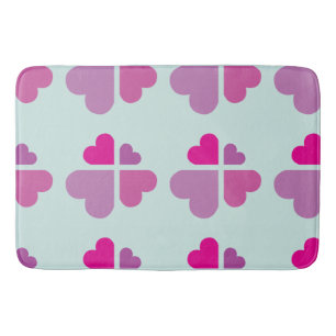 Hearts Cross Bath Mat