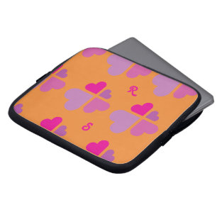 Hearts Cross Laptop Sleeve