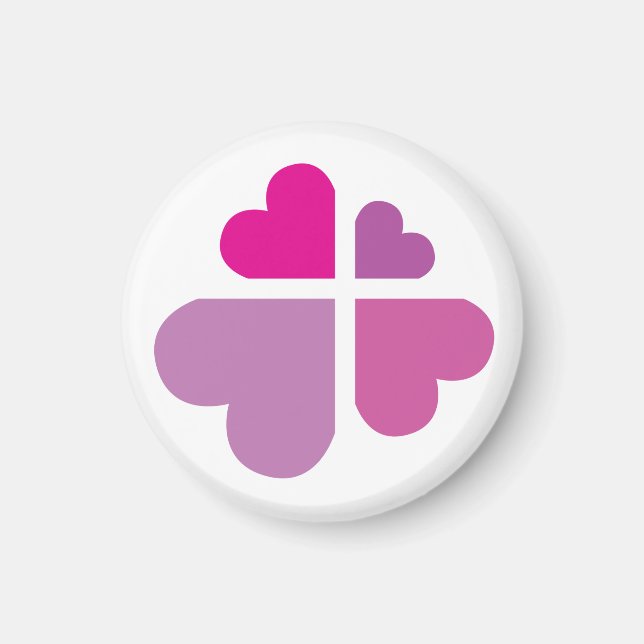 Hearts Cross Magnet (Front)