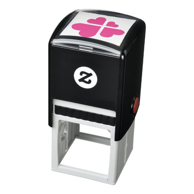 Hearts Cross Self-inking Stamp (Product)