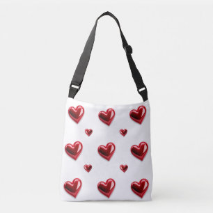 hearts crossbody bag