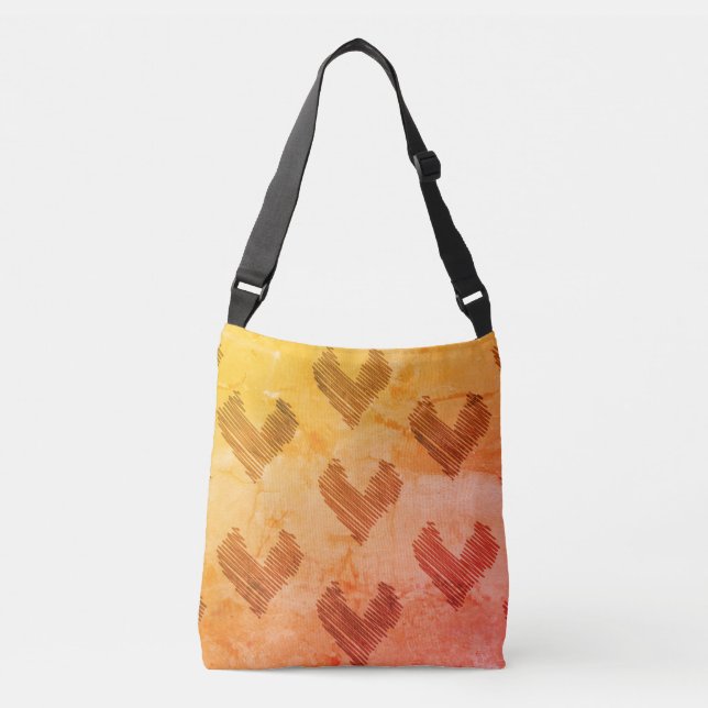 hearts crossbody bag (Front)