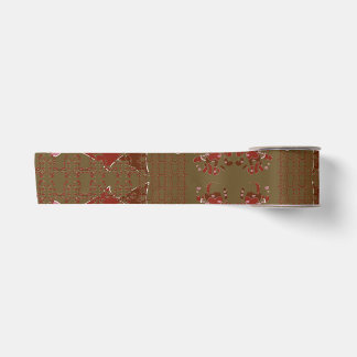 Hearts Cupflowers Satin Ribbon