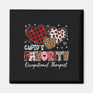 Hearts Cupid's Favourite Occupational Therapist Va Magnet