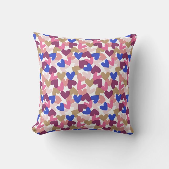 Hearts Cushion (Front)