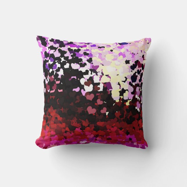 HEARTS CUSHION (Front)