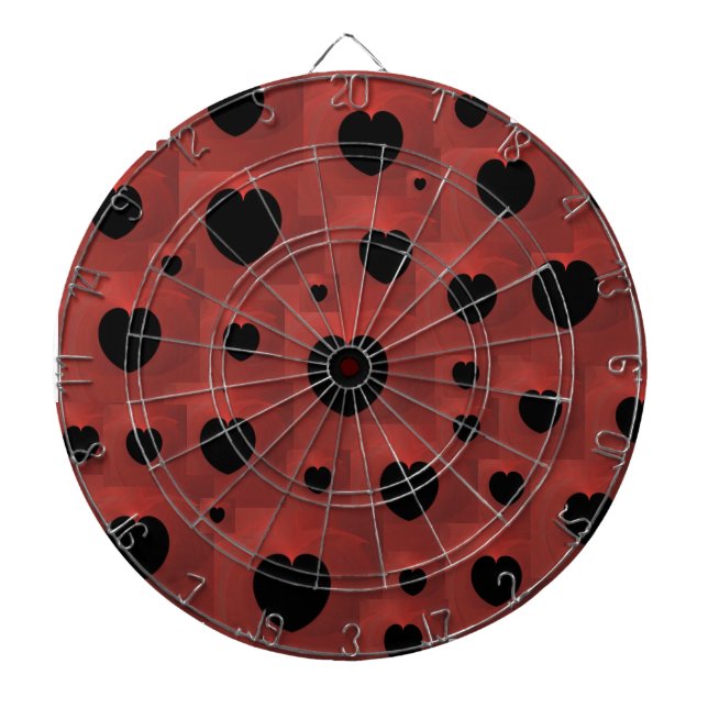 Hearts Dart Board (Front)
