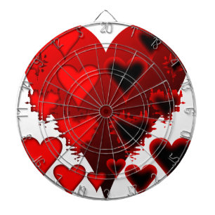 Hearts Dartboard