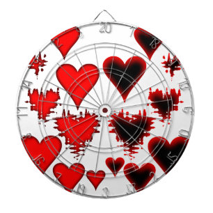 Hearts Dartboard