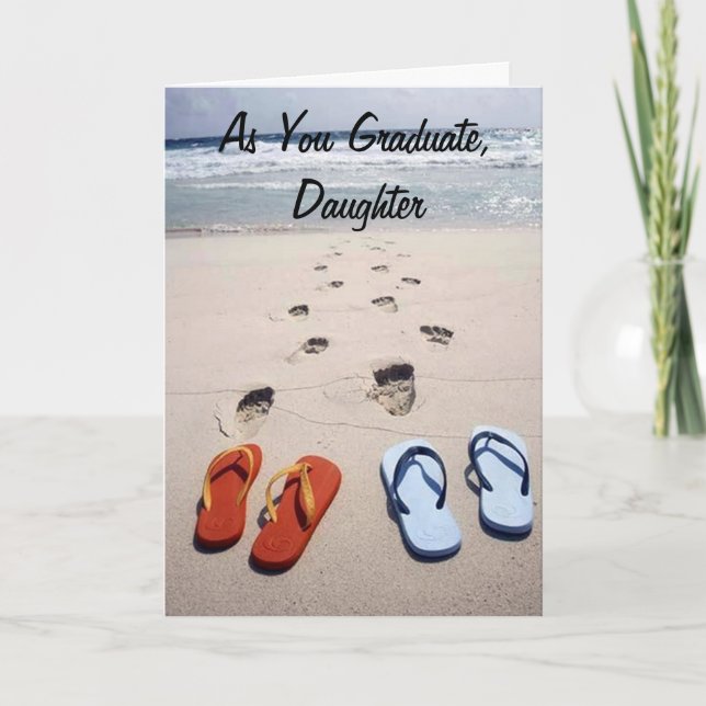 HEART'S DESIRES DAUGHTER AS U GRADUATE CARD (Front)