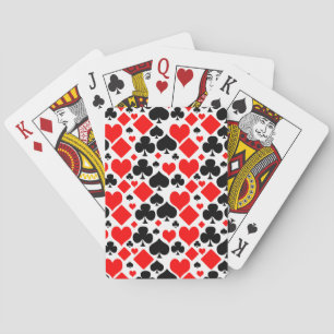 Hearts, Diamonds, Clubs and Spades Playing Cards
