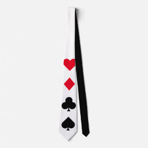 HEARTS DIAMONDS CLUBS SPADES + your ideas Tie