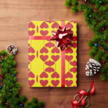 Hearts Entwine Wrapping Paper-Ventines