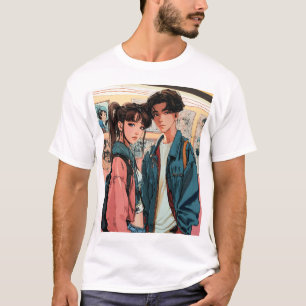 "Hearts Entwined: A Love Story" T-Shirt