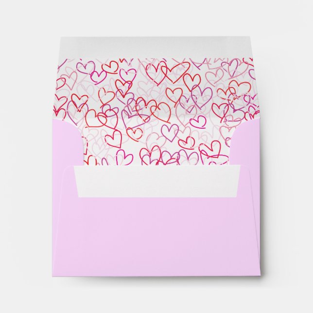 Hearts Envelope (Back (Bottom))