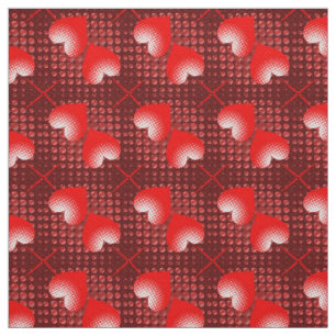 Hearts Fabric