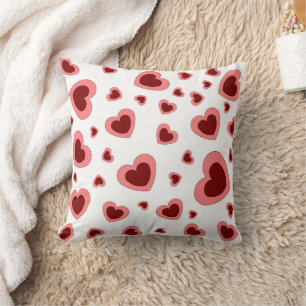 HEARTS FOR GIRLFRIEND, BOYFRIEND, HUSBAND, WIFE,   CUSHION