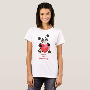 Hearts for Homeschool Panda Bear T-Shirt