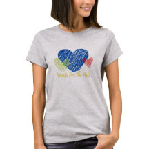 Hearts for the Arts, 3 Artistic Hearts T-Shirt