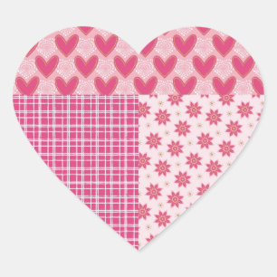 Hearts Forever Heart Sticker