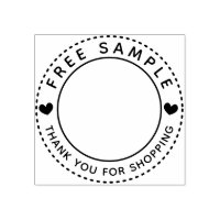 Hearts Free Sample Thank You For Shopping