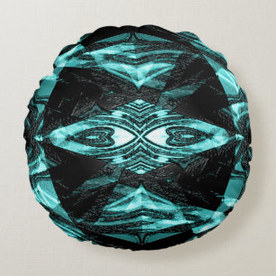 Hearts from the deep sea...... round cushion