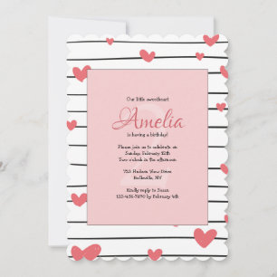 Hearts Galore Invitation