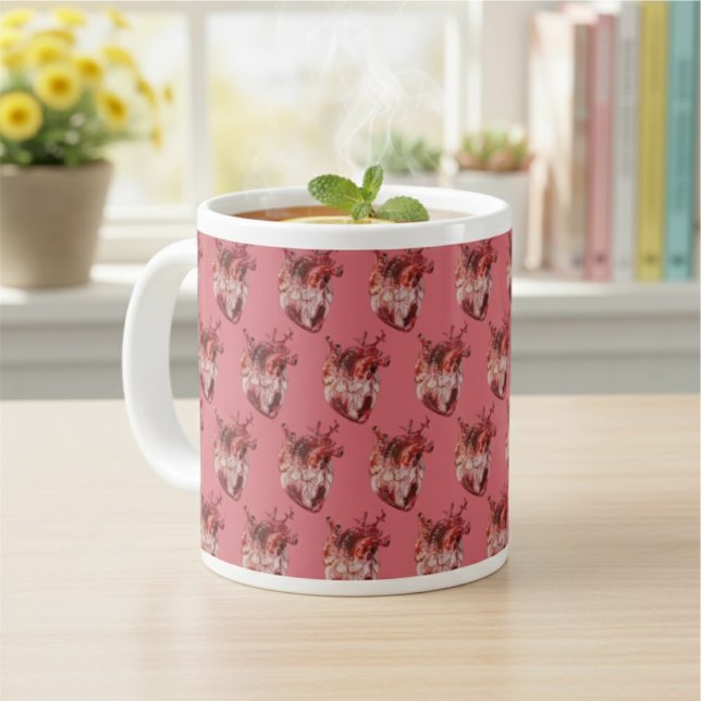 Hearts Giant Coffee Mug (Creator Uploaded)