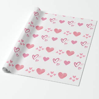 Hearts Gift  Wrapping Paper 