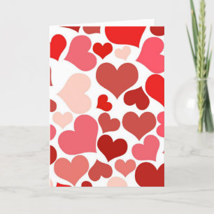 Hearts Greeting Card