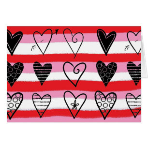 Hearts Greeting Card
