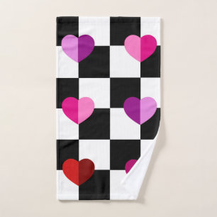 Hearts Hand Towel