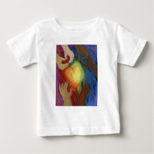 Hearts & Hands Love Diversity Art Custom Shirt