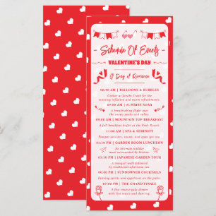 Hearts Happy Valentine's Day Modern Love Pattern Program