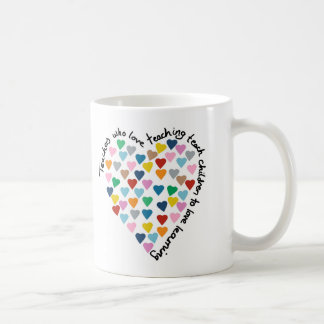 Hearts Heart Teachers Coffee Mug