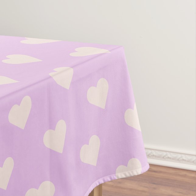 Hearts - Hearts - Hearts Tablecloth (In Situ)