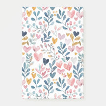 Hearts in Watercolor