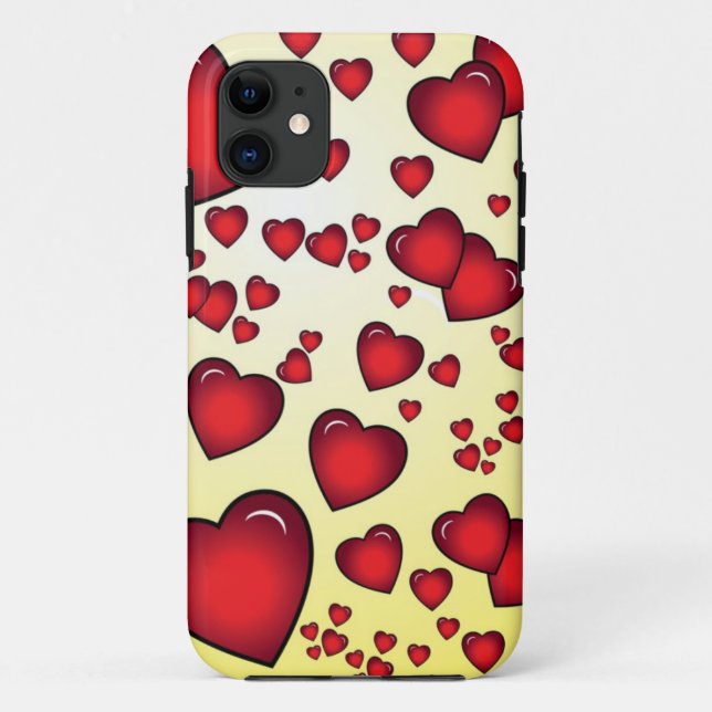 Hearts iphone 5 case (Back)
