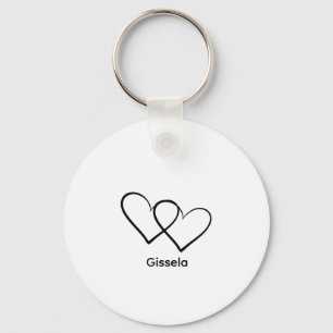 Hearts Key Ring
