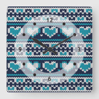 Hearts knitting seamless pattern 2 + your ideas
