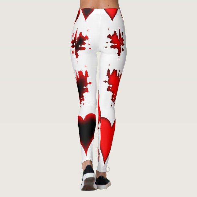 Hearts Leggings (Back)