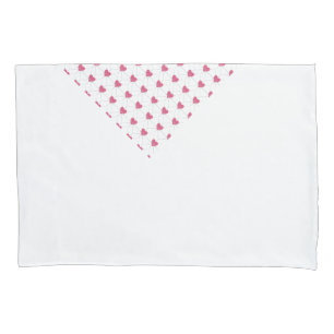 Hearts Lines Gtraphic Valentines Love Pattern Pillowcase