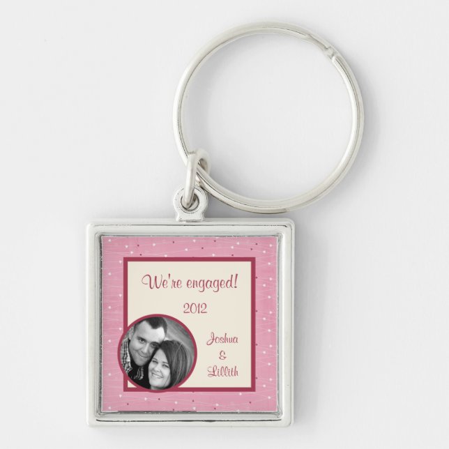 Hearts & Love Key Chain (Front)