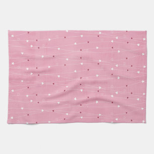Hearts & Love Kitchen Towel