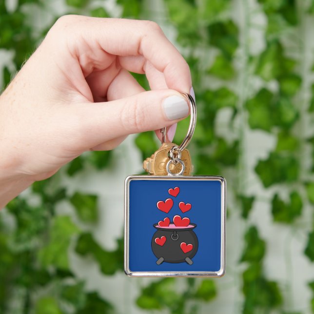 Hearts Love Potion Key Ring (Hand)