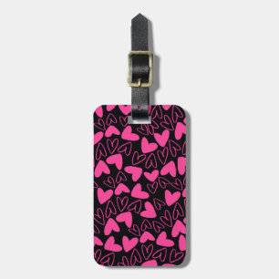 Hearts Luggage Tag