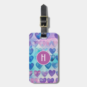 Hearts Luggage Tag